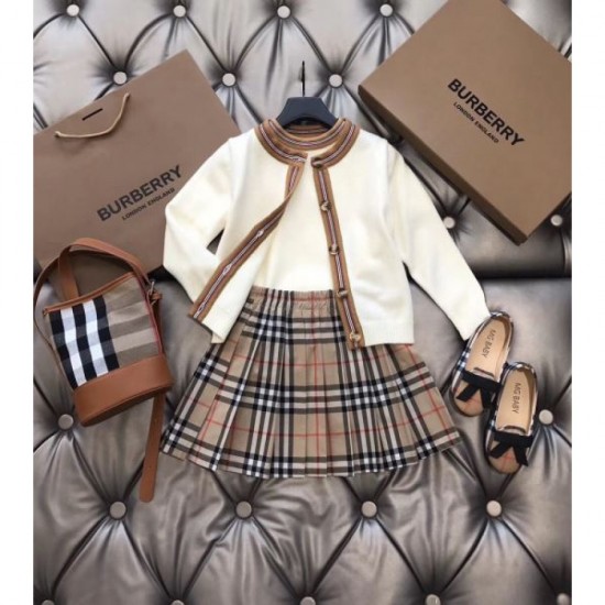 2023FW Outstanding Attractive Item BURBERRY Burberry Wool 3-piece Set