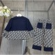 2023FW Elegant casual outfit DIOR top and bottom set