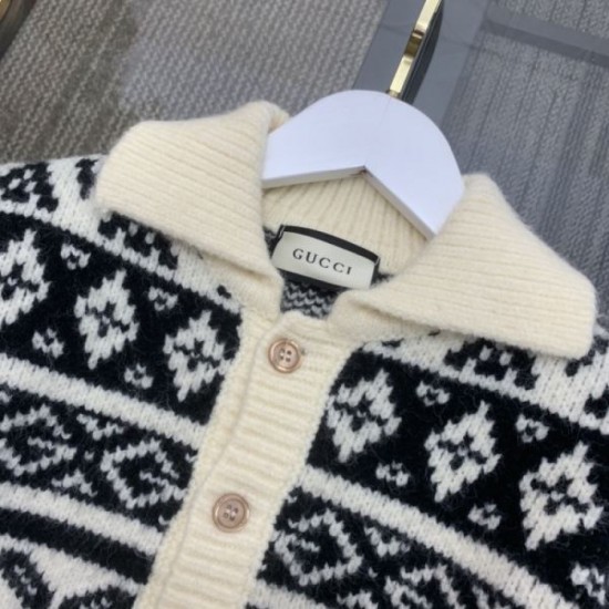 2023FW Pre-sale limited to overseas customers GUCCI Gucci knit cardigan