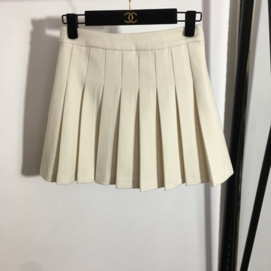 CELINE Celine Spring Summer New 2023SS Jacket + Pleated Skirt Top and Bottom Set