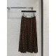 CELINE Celine Presence perfect item 2023SS pleated skirt