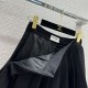 CHANEL Chanel spring summer model 2023SS double breasted blazer + pleated skirt top and bottom set