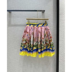 DOLCE & GABBANA Dolce & Gabbana 2023SS Japan Limited Model Printed Skirt