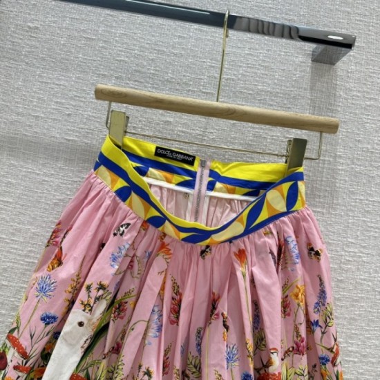 DOLCE & GABBANA Dolce & Gabbana 2023SS Japan Limited Model Printed Skirt