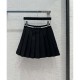 PRADA Prada New Item 2023SS Casual Coat + Pleated Skirt 2 Piece Setup