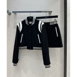 YSL Yves Saint Laurent Easy to wear color 2023SS sports suit