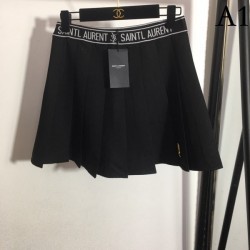 YSL Yves Saint Laurent 2023SS Pleated Skirt