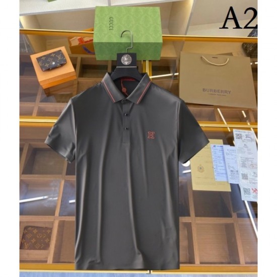 2023SS New summer short-sleeved shirt HERMES Hermes that can create a new look