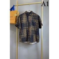 2023SS super popular beauty product sale short-sleeved shirt LOUIS VUITTON Louis Vuitton