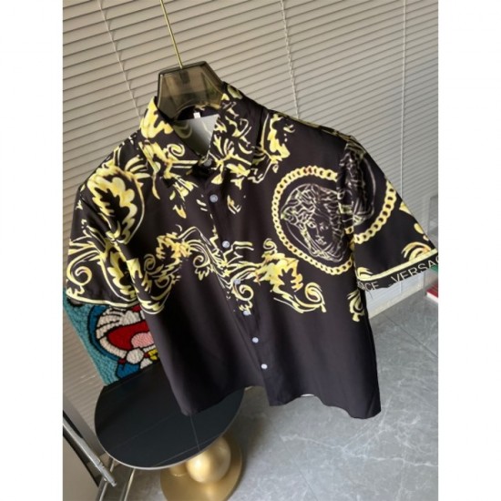 2023SS This summer's latest popular sale short-sleeved shirt VERSACE Versace