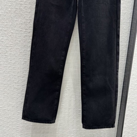 ALEXANDER WANG front line new 2023SS straight jeans