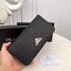 2023SS PRADA Prada latest limited time sale long wallet