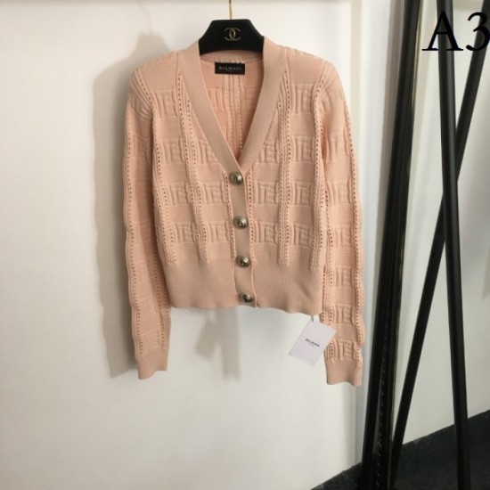 BALMAIN Balmain 2023FW long-sleeve knit cardigan A popular item even if you use it for several years