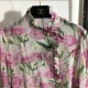 DOLCE & GABBANA Dolce & Gabbana Overseas Popular 2023SS Printed Flare Collar Shirt