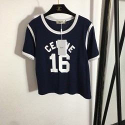 CELINE Celine 2023SS short sleeve T-shirt, perfect color for early spring