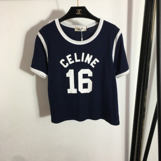 CELINE Celine 2023SS short sleeve T-shirt, perfect color for early spring