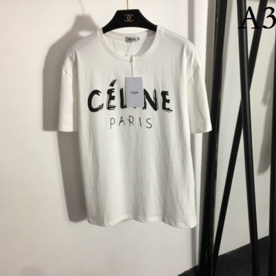 CELINE Celine New 2023SS short sleeve T-shirt that is extremely popular