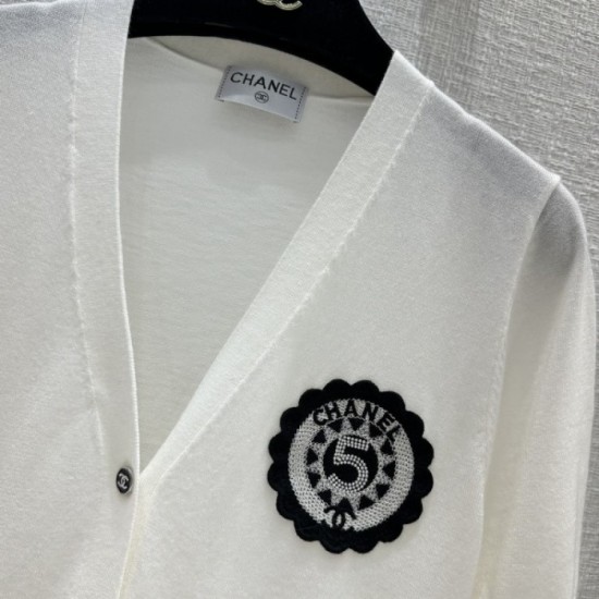 CHANEL Chanel popular spring and summer collection 2023SS short-sleeved cardigan