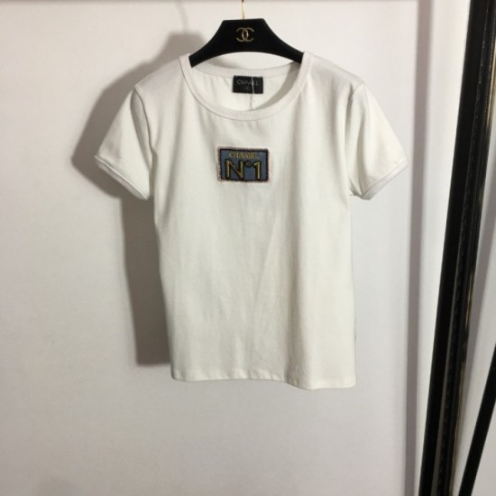 CHANEL Chanel love at first sight inevitable spring sale 2023SS short sleeve T-shirt