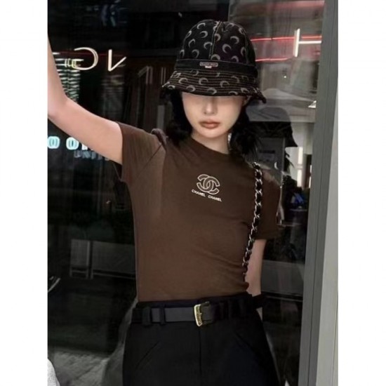 CHANEL Chanel local price value spring summer new work 2023SS short sleeve T-shirt