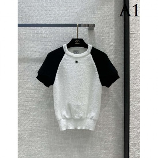 CHANEL Chanel 2023SS short-sleeved knit