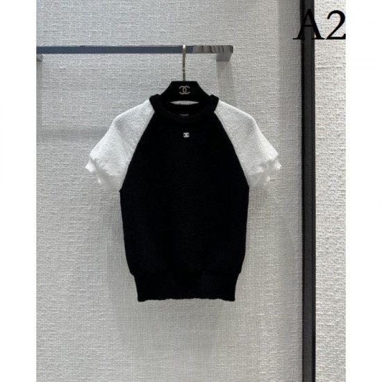 CHANEL Chanel 2023SS short-sleeved knit