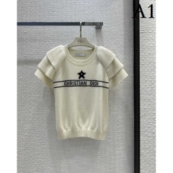 DIOR Dior 2023SS short-sleeved knit with high fashion sensitivity