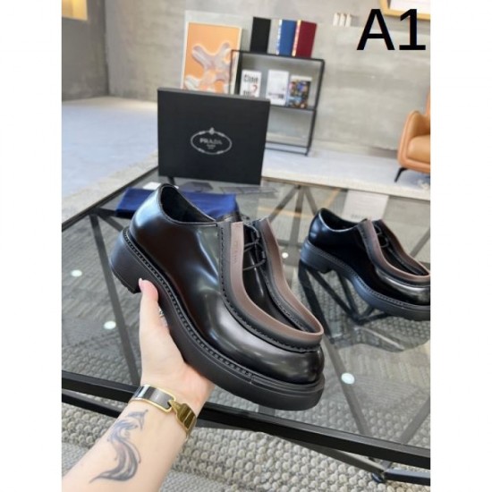 PRADA New arrivals 2023FW business shoes to improve your fashion level