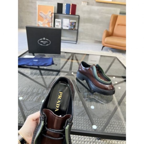 PRADA New arrivals 2023FW business shoes to improve your fashion level