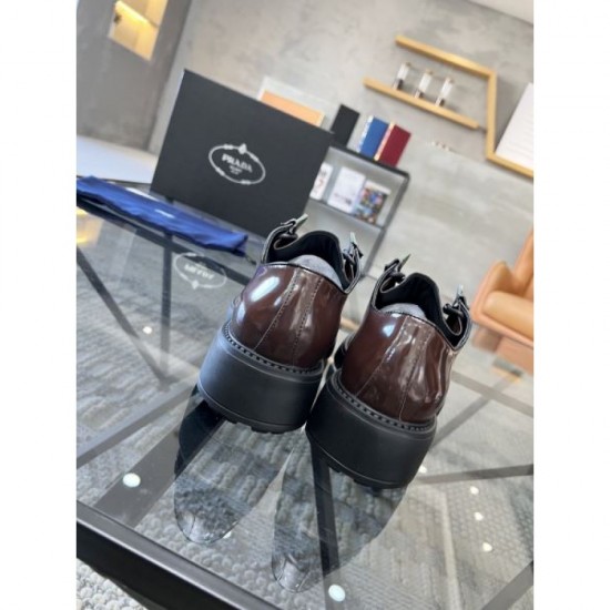 PRADA New arrivals 2023FW business shoes to improve your fashion level