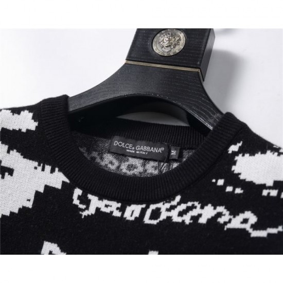 2024FW DOLCE & GABBANA Dolce & Gabbana latest love at first sight sweater