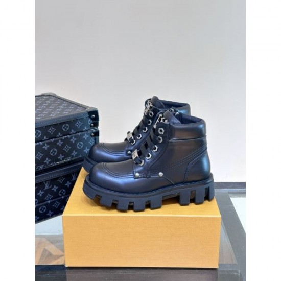 2024FW Men's Boots LOUIS VUITTON Luxury Super Low Price