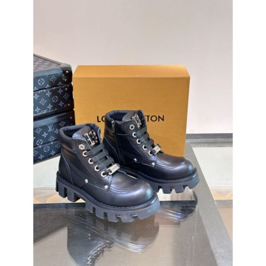 2024FW Men's Boots LOUIS VUITTON Luxury Super Low Price