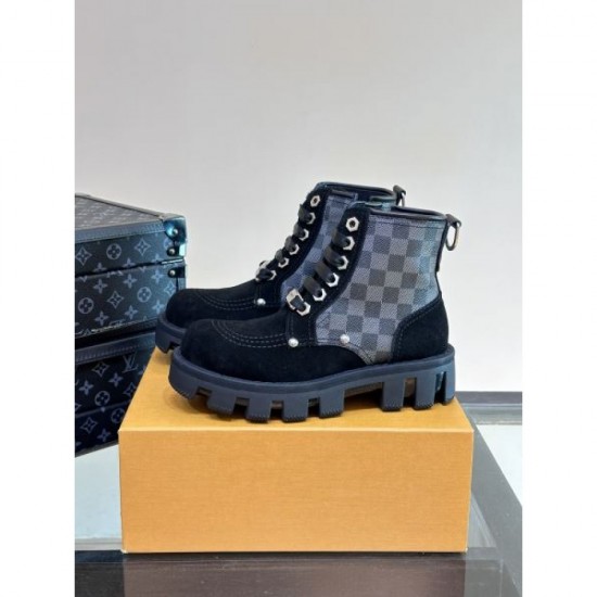 2024FW Men's Boots LOUIS VUITTON Louis Vuitton Released in Extreme Condition!