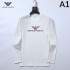 2024FW ARMANI Trendy Coordination Long Sleeve T-shirt