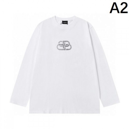 2024FW BALENCIAGA Balenciaga very satisfying new autumn long sleeve T-shirt