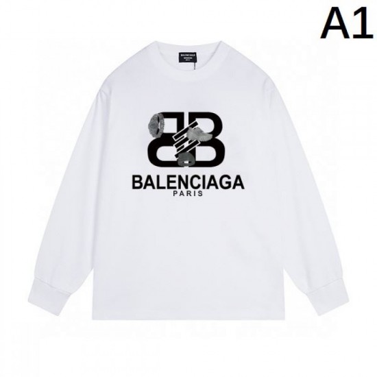 2024FW BALENCIAGA Balenciaga popular fall/winter new long sleeve T-shirt