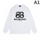 2024FW BALENCIAGA Balenciaga popular fall/winter new long sleeve T-shirt