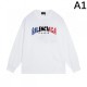 2024FW BALENCIAGA Balenciaga latest and stylish long sleeve T-shirt