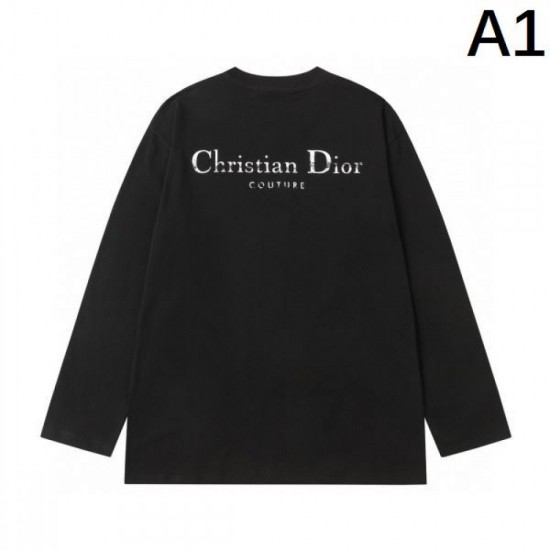 2024FW DIOR Dior street wear long sleeve T-shirt