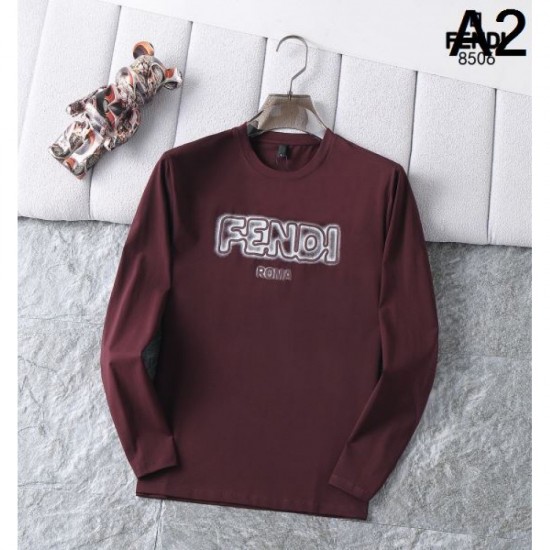 2024FW FENDI Items attracting attention from overseas celebrities Long sleeve T-shirt