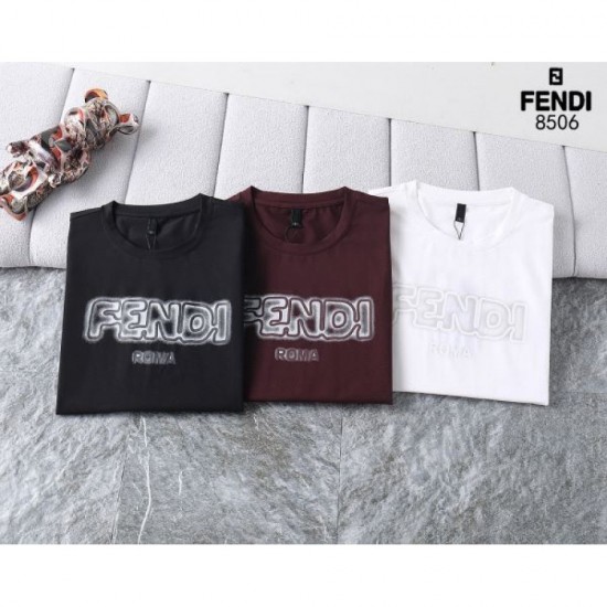 2024FW FENDI Items attracting attention from overseas celebrities Long sleeve T-shirt