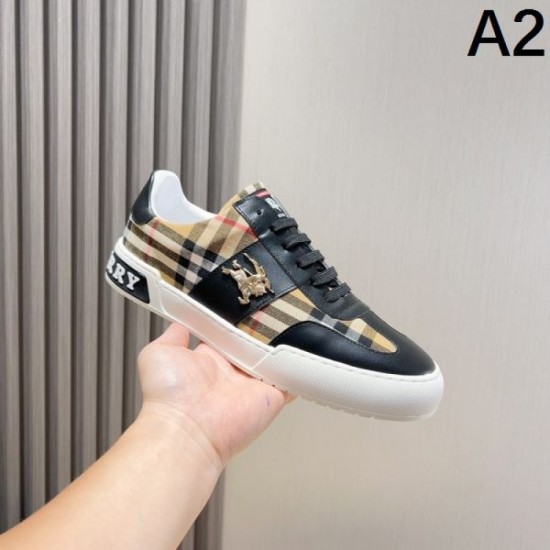 2024FW Men's Casual Shoes BURBERRY Burberry is gaining attention now.