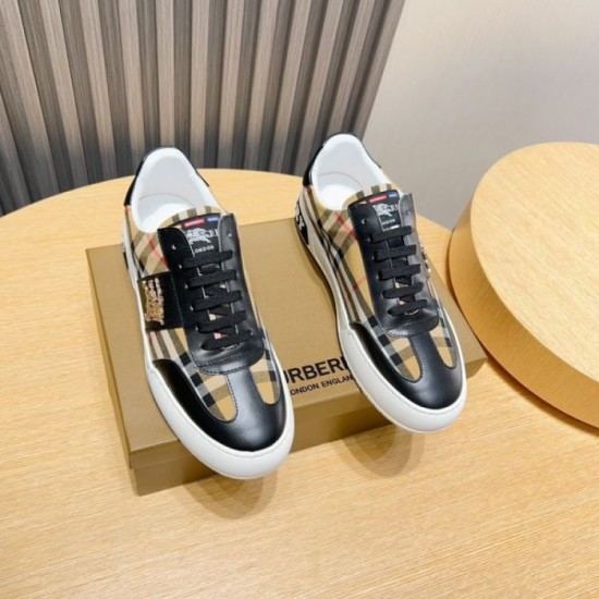 2024FW Men's Casual Shoes BURBERRY Burberry is gaining attention now.