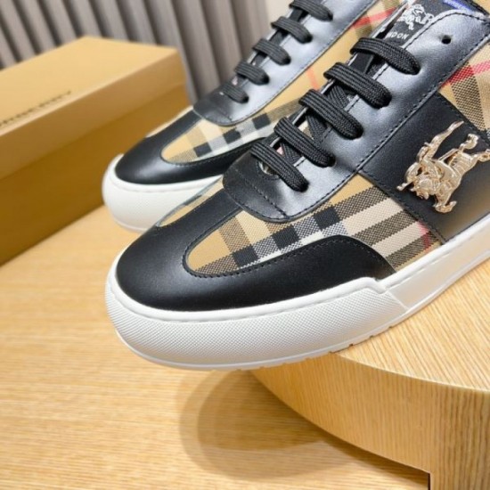 2024FW Men's Casual Shoes BURBERRY Burberry is gaining attention now.