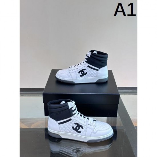 2024FW Men's Casual Shoes CHANEL Autumn/Winter Limited Colors and Overseas Limited