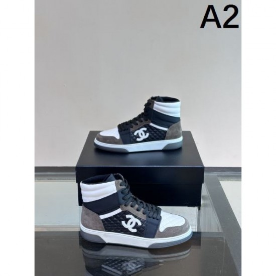 2024FW Men's Casual Shoes CHANEL Autumn/Winter Limited Colors and Overseas Limited