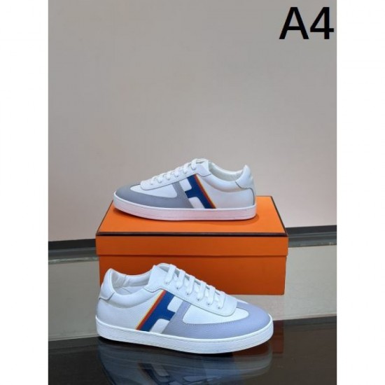 2024FW Men's Casual Shoes HERMES Super Cool Autumn/Winter New Items