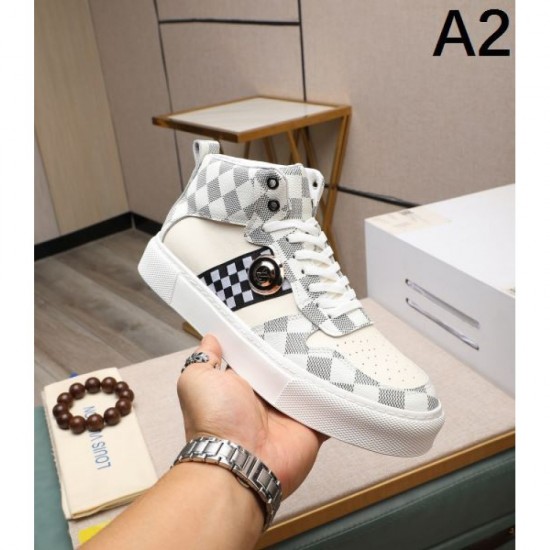 2024FW Men's casual shoes LOUIS VUITTON Louis Vuitton logo is beautiful