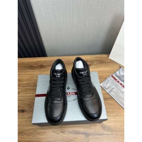 2024FW Men's Casual Shoes PRADA Casual and refreshing feeling